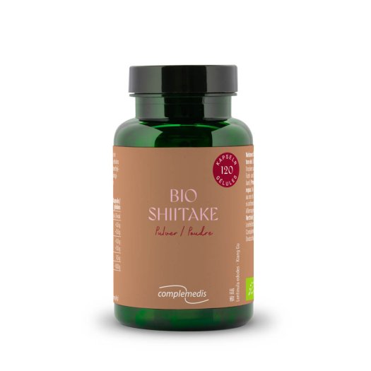 Bio shiitake pulver kapseln